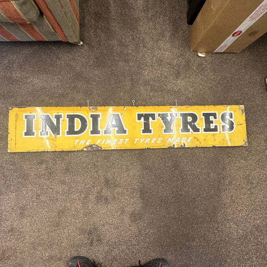 INDIA TYRES SIGN #08224 image 0
