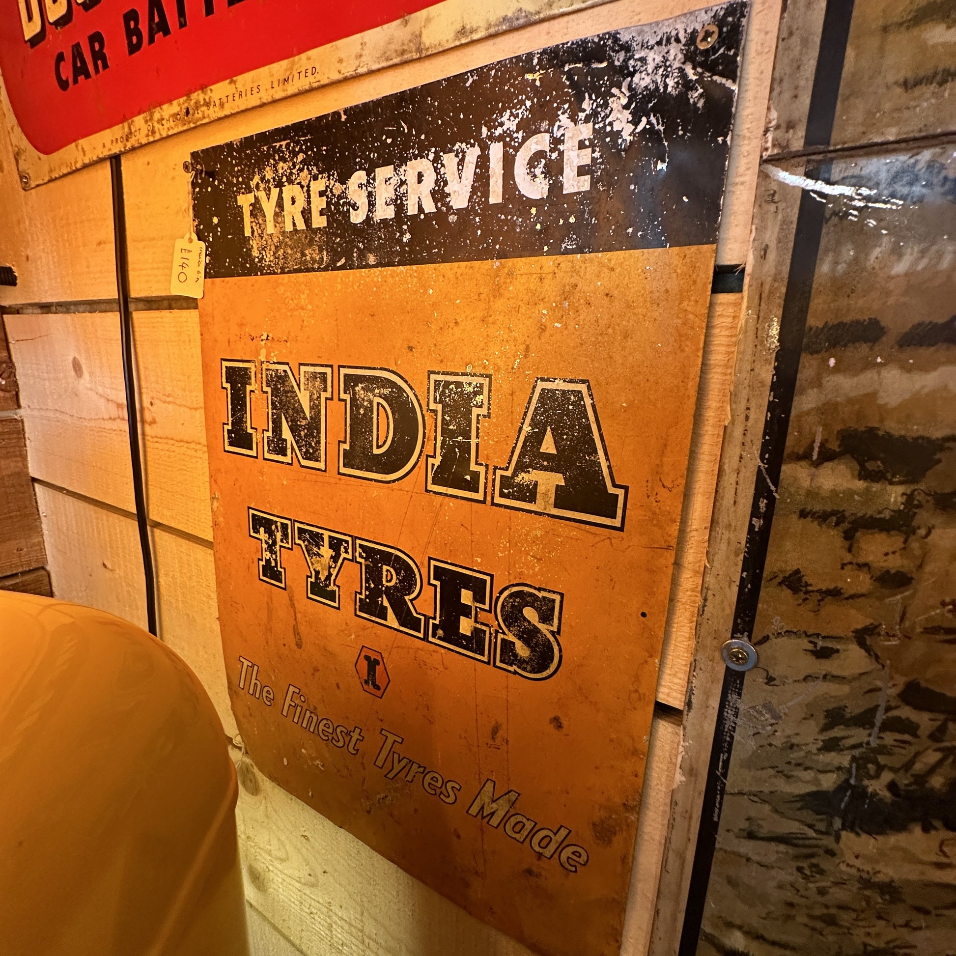 INDIA TYRES SIGN #08071 image 0