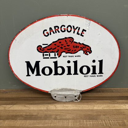 MOBIL OIL ENAMEL SIGN #08393 image 0