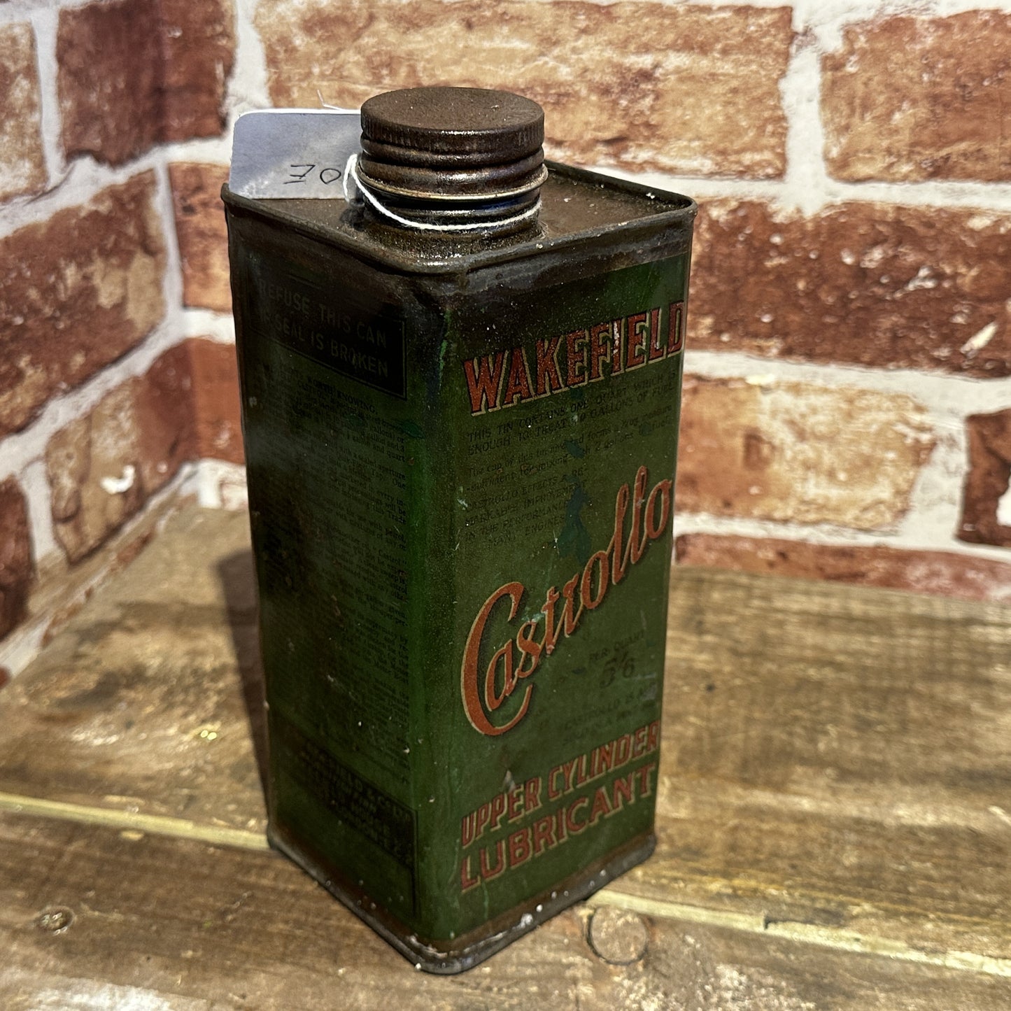 VINTAGE OIL CAN - CASTROLLO - #6283 image 1