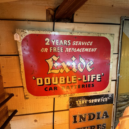 EXIDE SIGN #08070 image 1