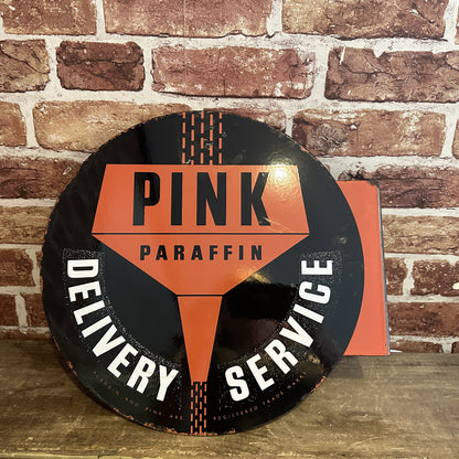 PINK PARAFFIN SIGN #6350 image 0