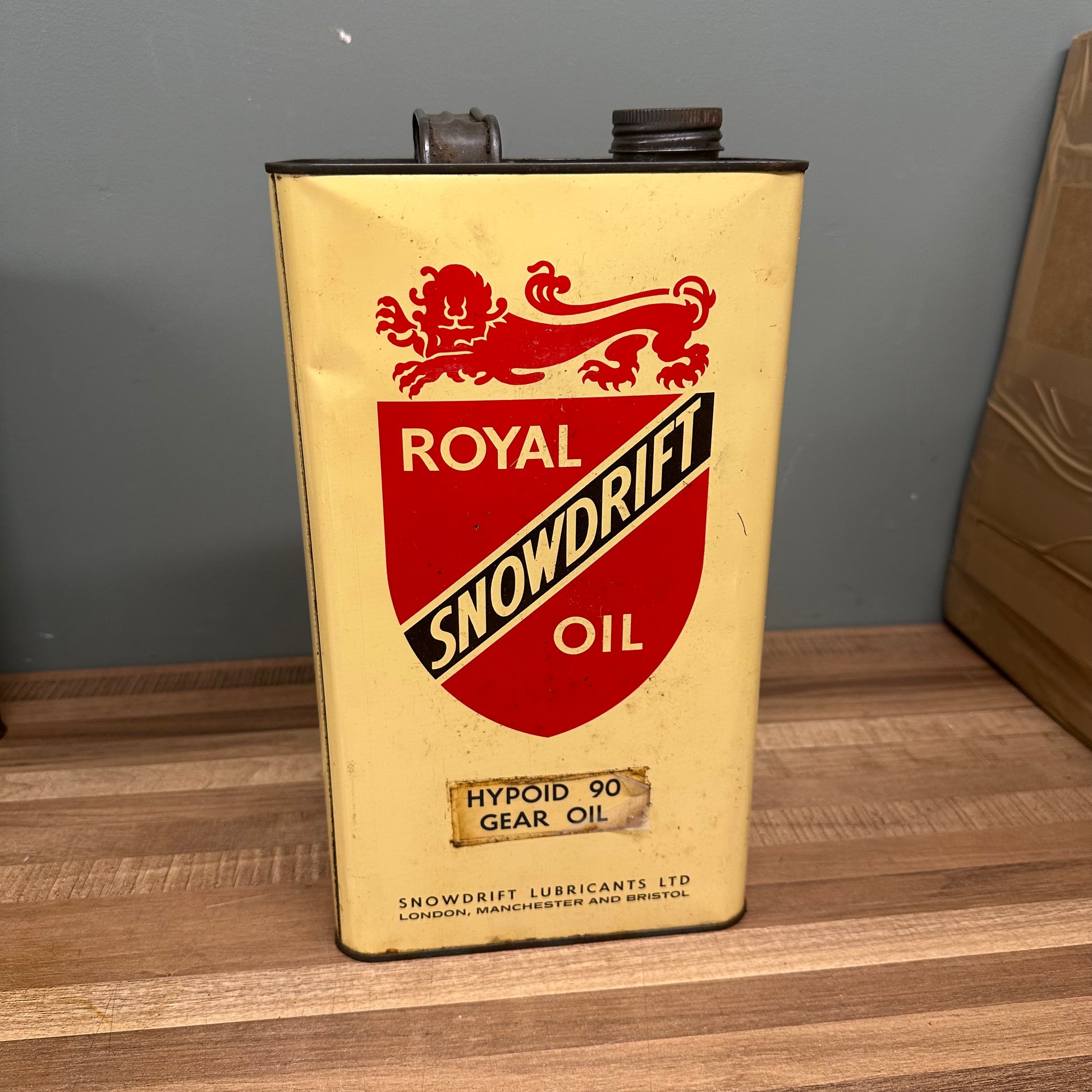 ROYAL SNOWDRIFT OIL CAN  #08474 image 2