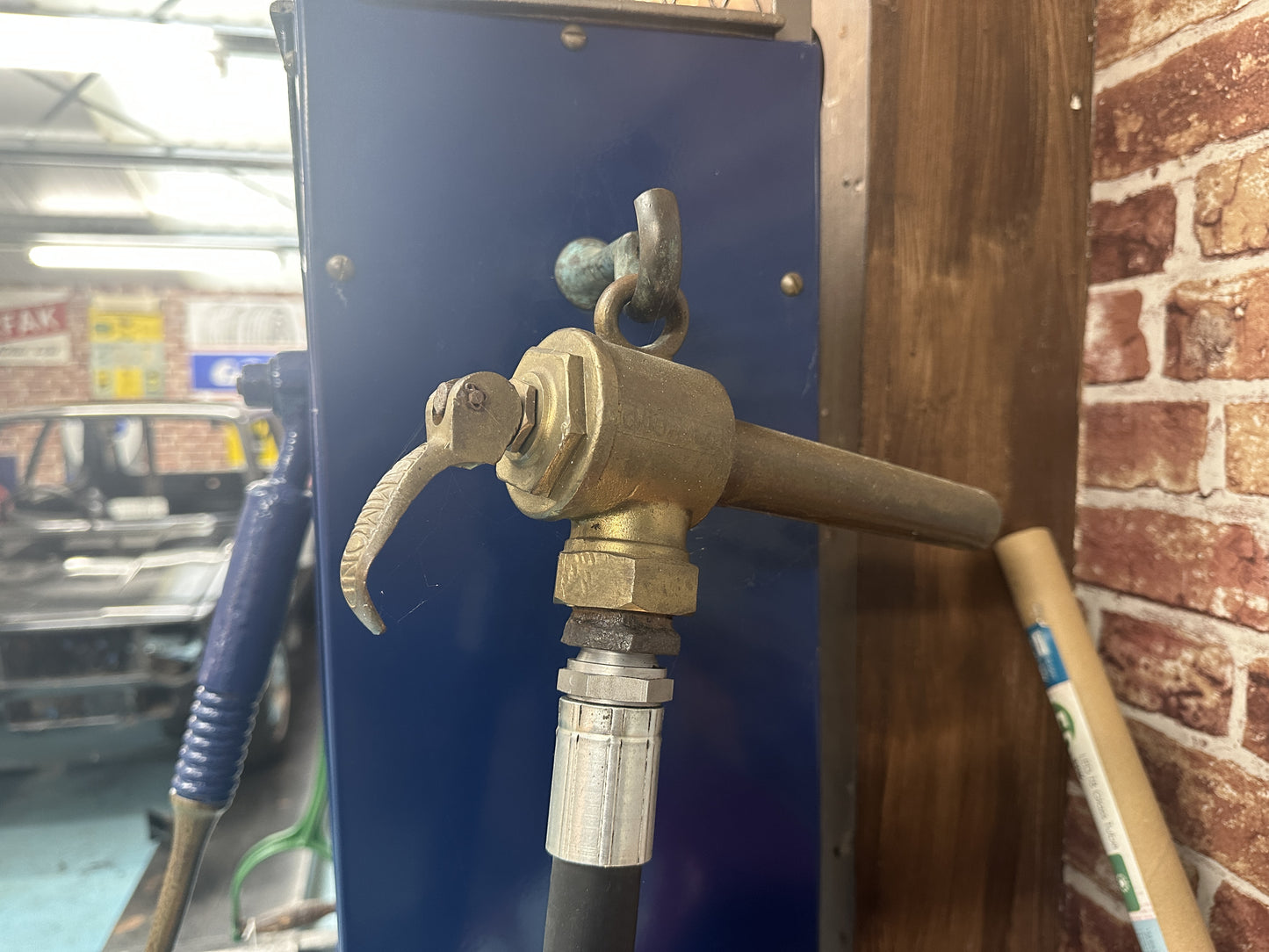 PRATTS HAMMOND VISIBLE PETROL PUMP  #7731 image 9