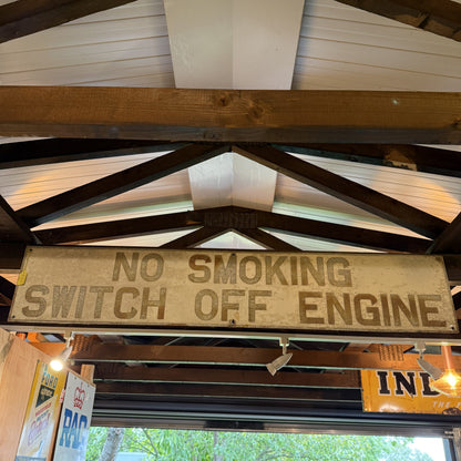 PETROL STATION ALLOY SIGN #08481 image 0