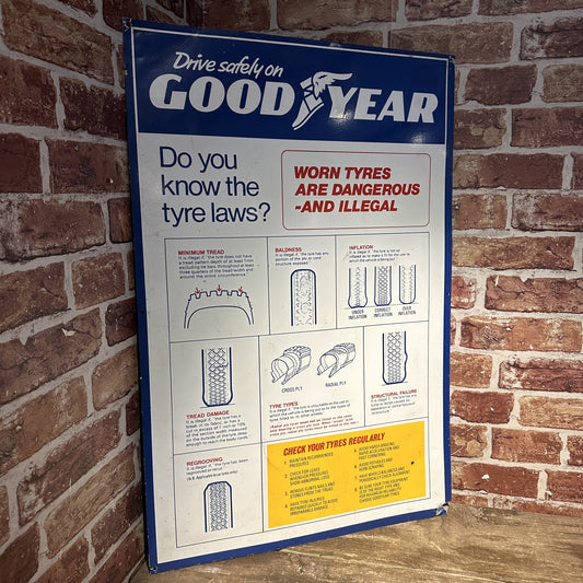 GOOD YEAR SIGN #07961 image 1