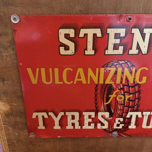 STENOR TIN SIGN  #09911 image 1