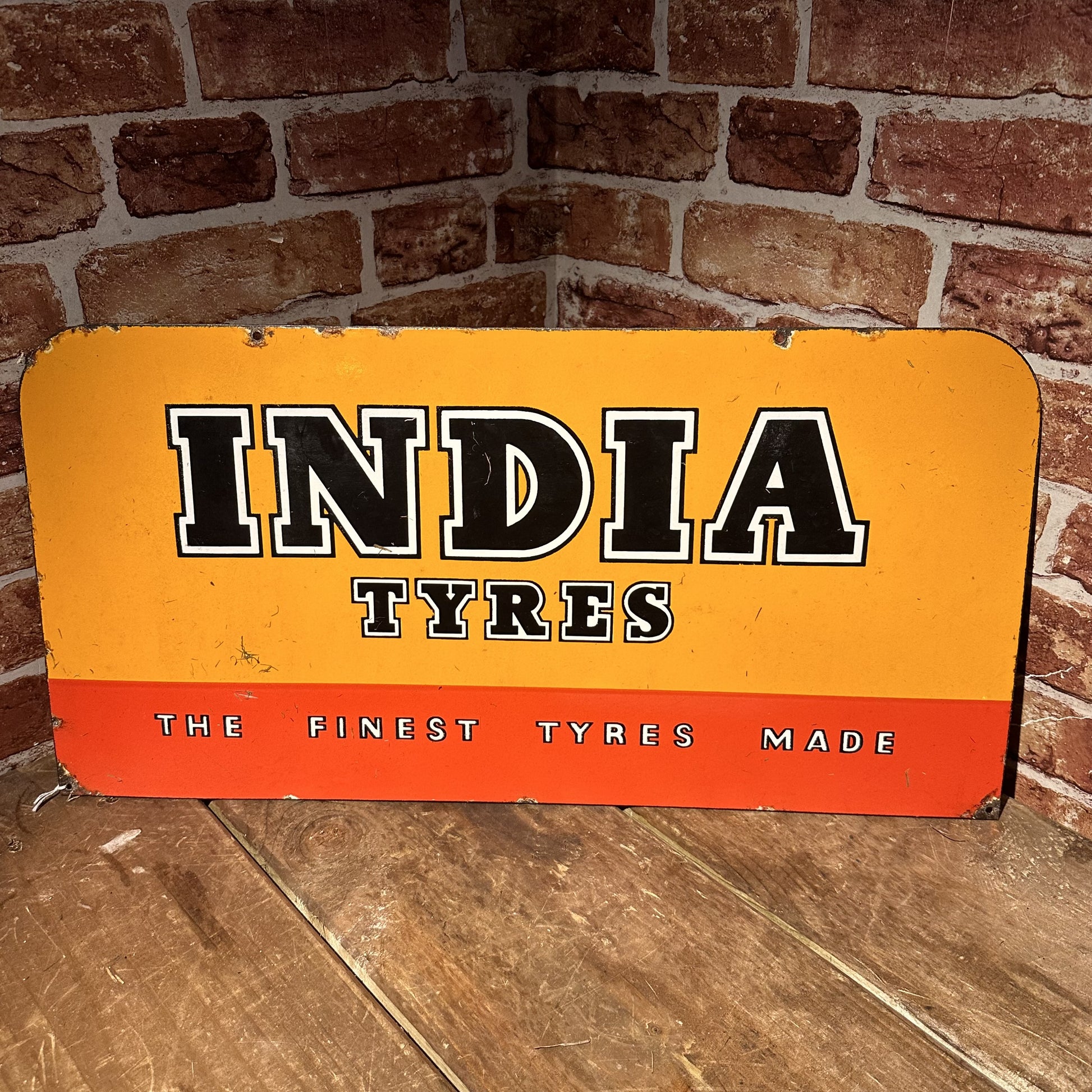 INDIA TIRES SIGN #6150 image 1