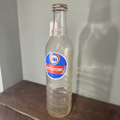 FINA MOTOR OIL BOTTLE #08092 image 0