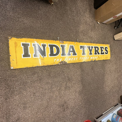 INDIA TYRES SIGN #08224 image 1