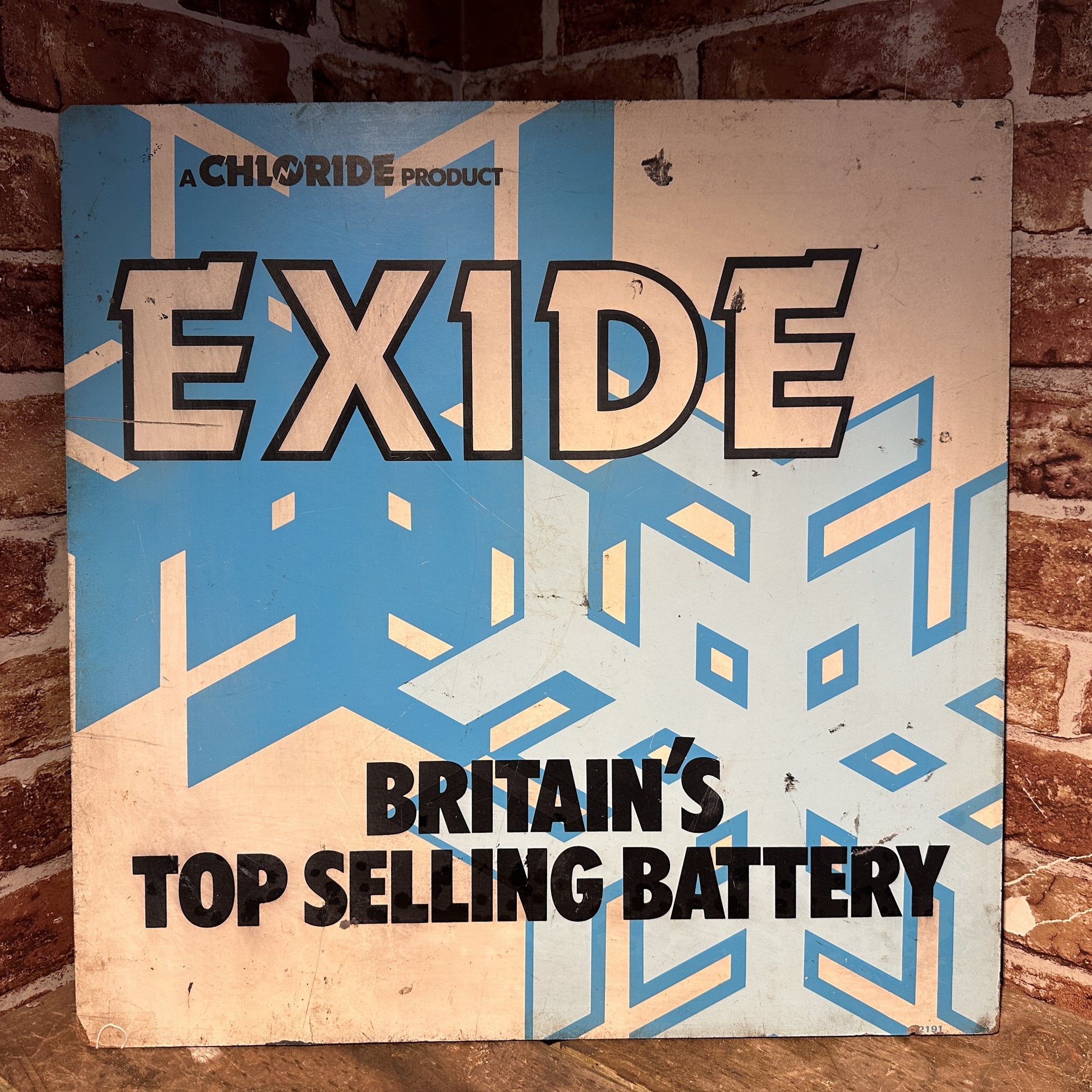 EXIDE SIGN #06085 image 0