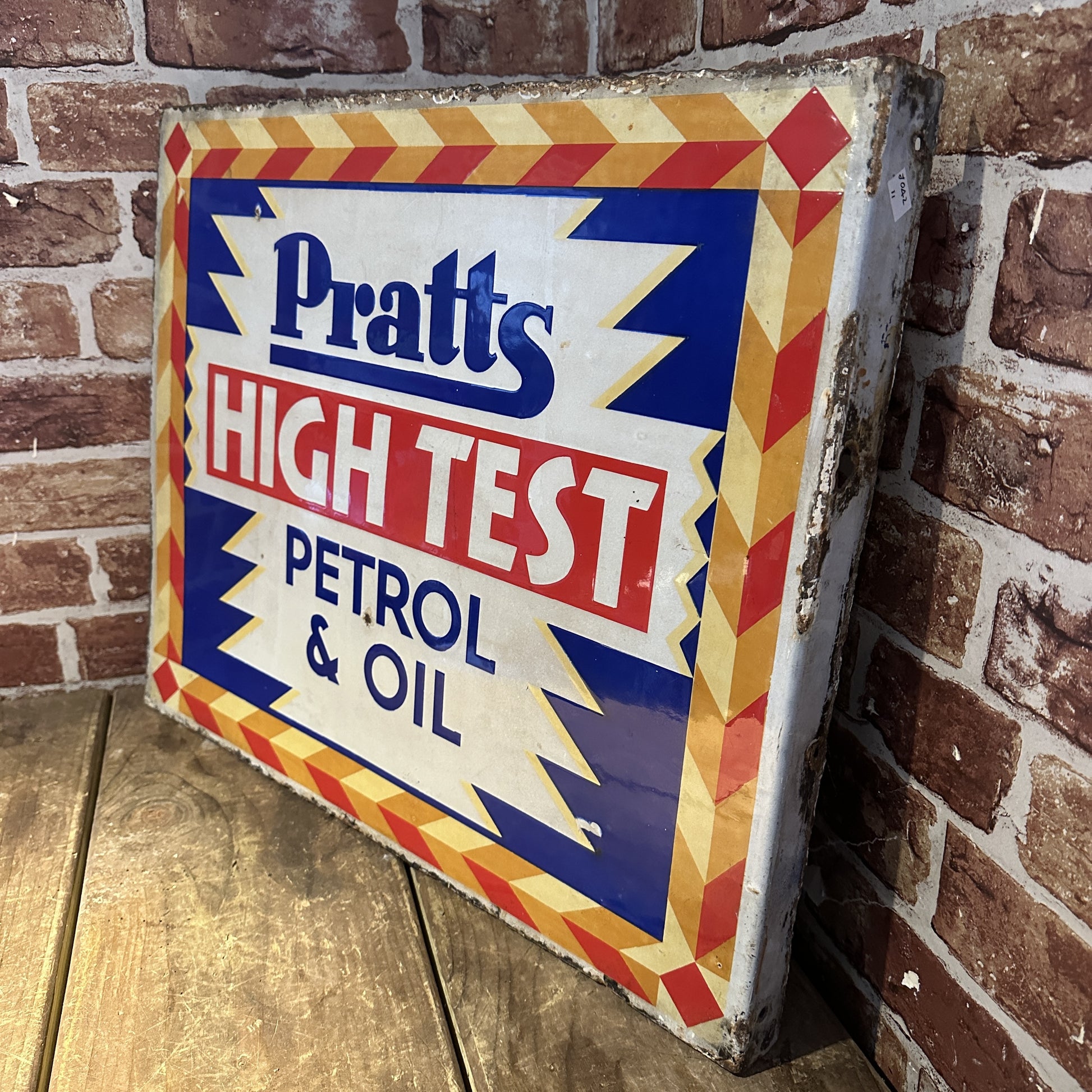 PRATTS SIGN #07789 image 2