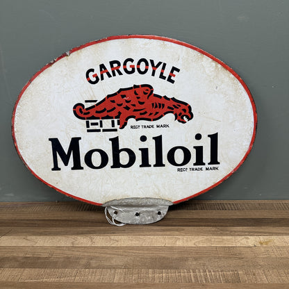 MOBIL OIL ENAMEL SIGN #08393 image 1