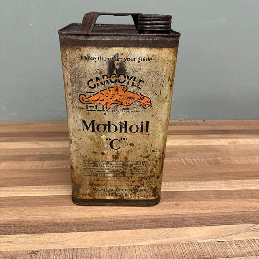 MOBILOIL "C" CAN #08446 image 0