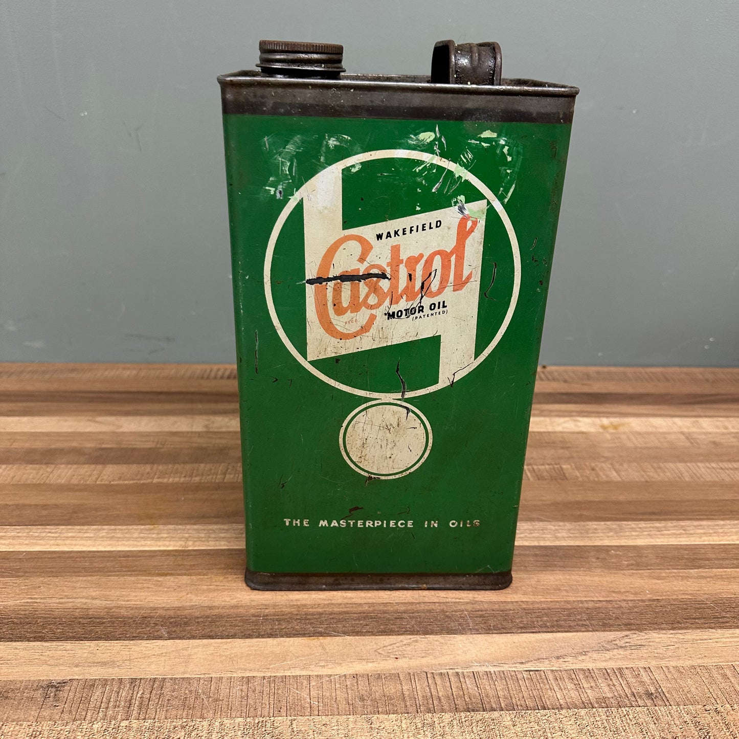 CASTROL OIL CAN   #08453 image 0