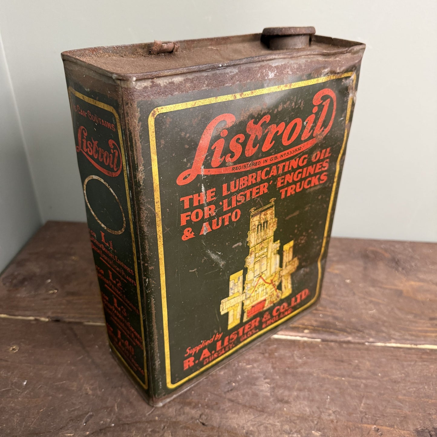 LISTROIL OIL CAN  #09904 image 1