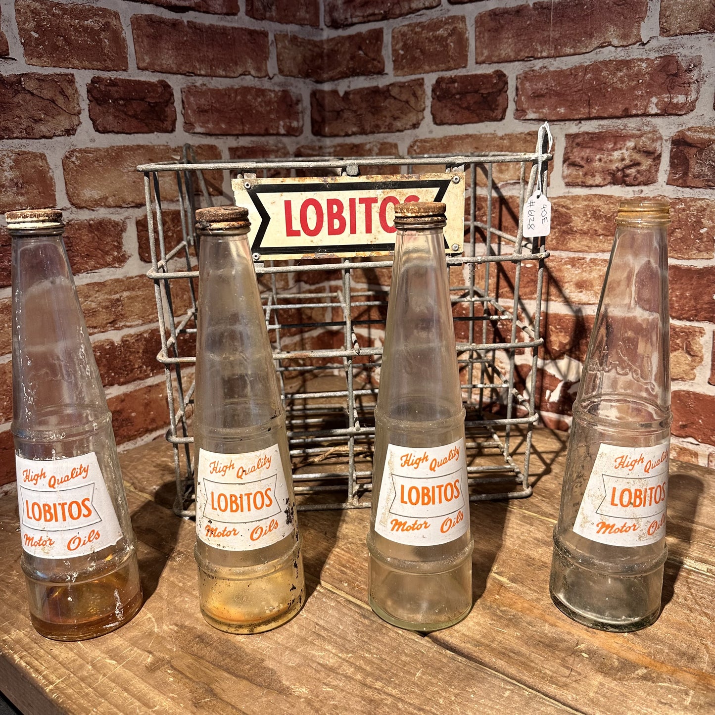LOBITOS MOTOR OIL BOTTLES X4 #6128 image 1