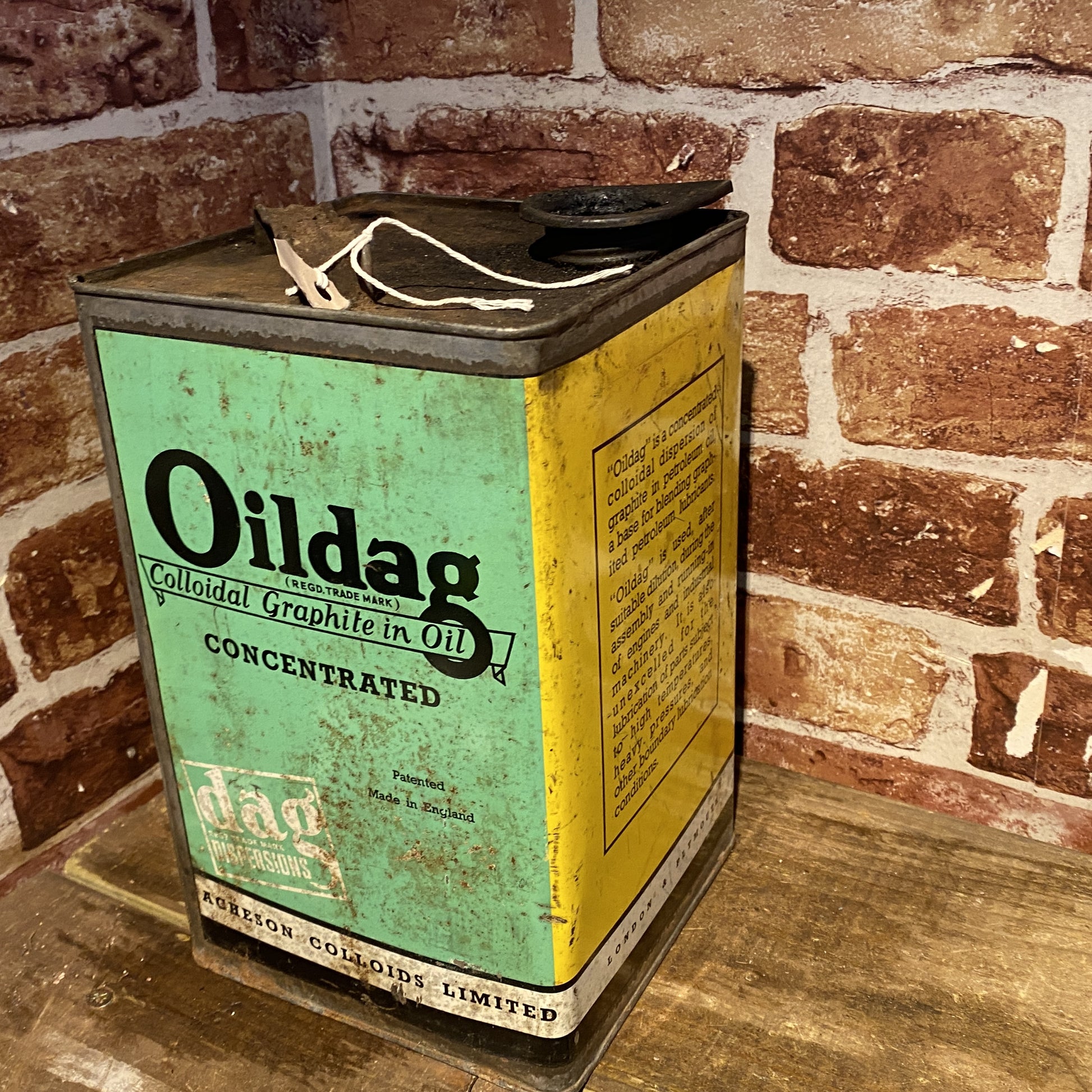 OILDAG OIL TIN #6113 image 1