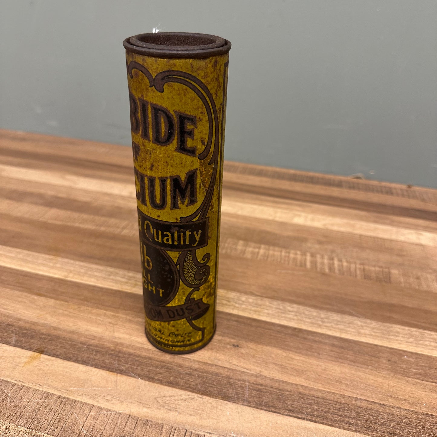 CARBIDE OF CALCIUM OIL CAN #08455 image 1