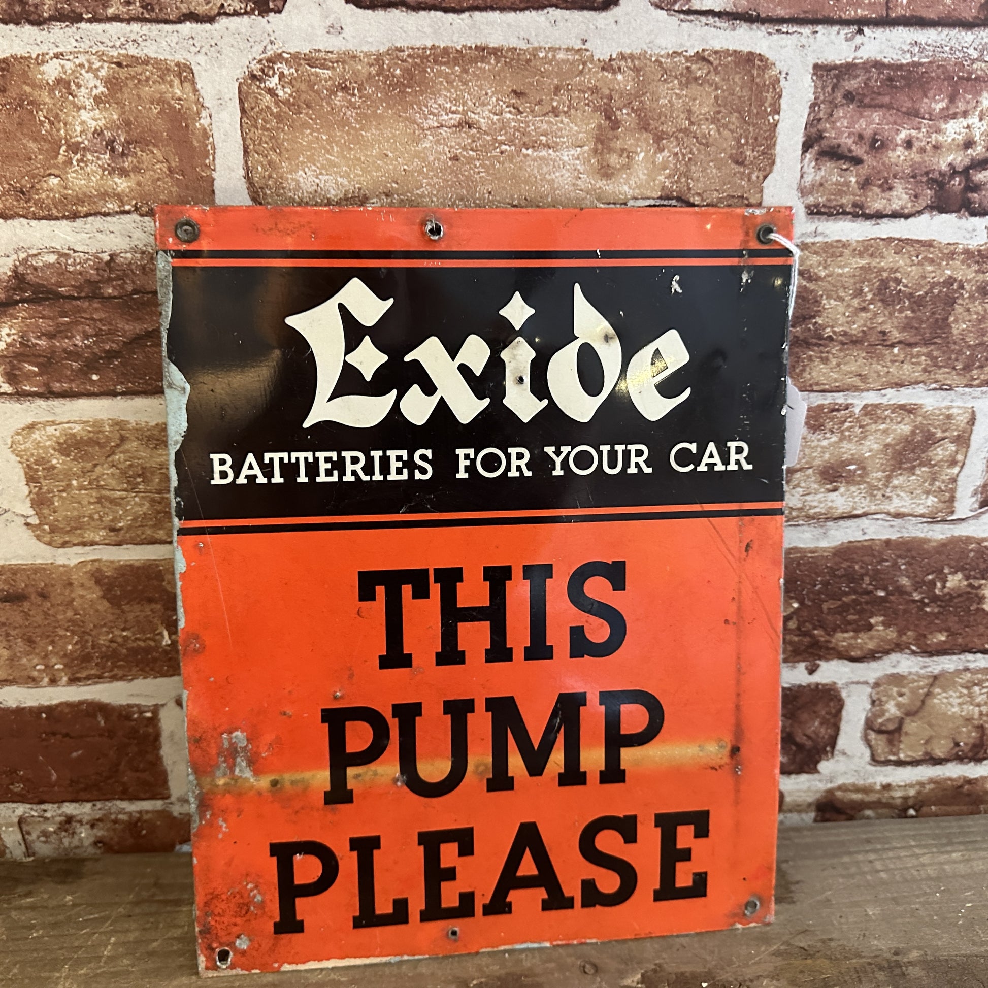 EXIDE SIGN #6362 image 0