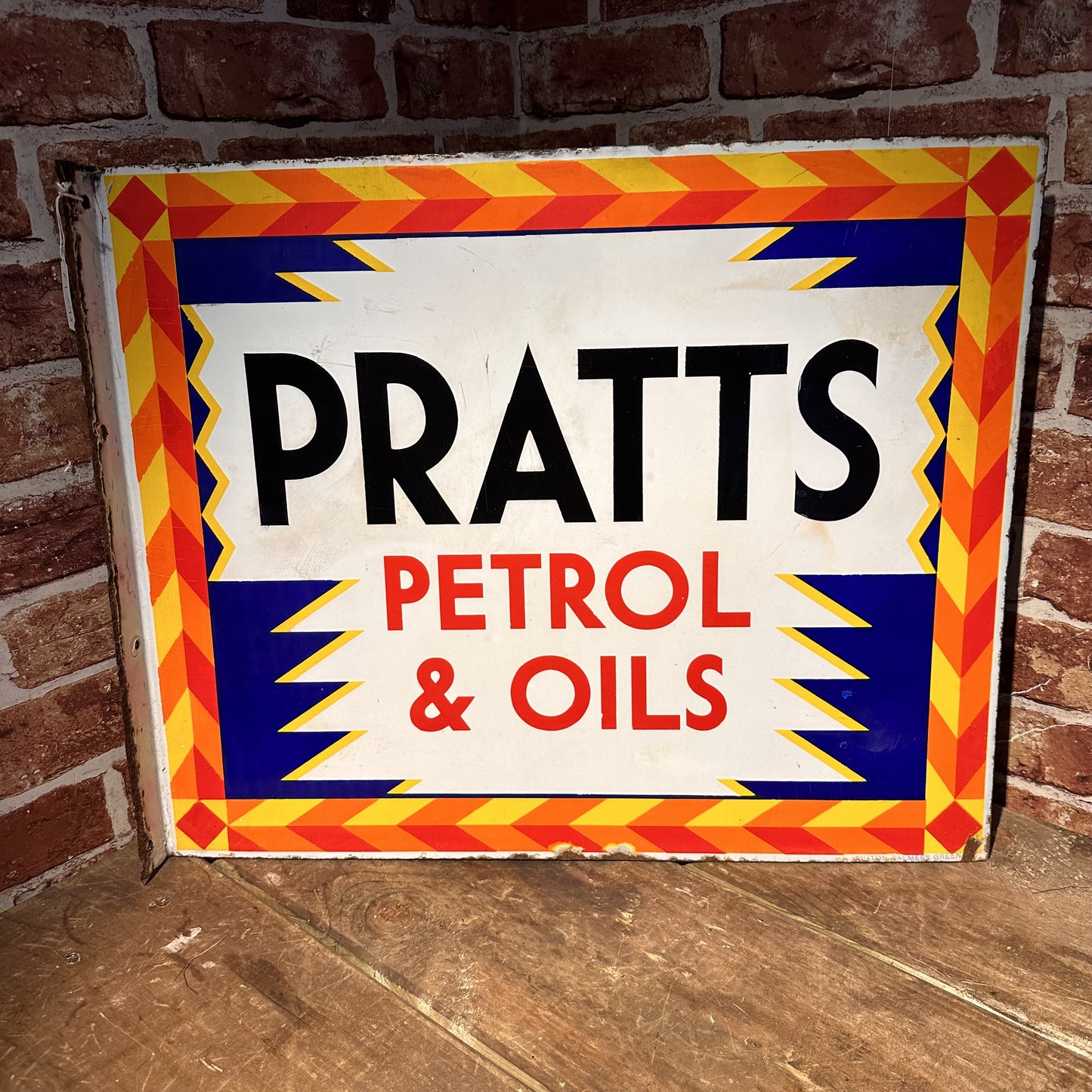 PRATTS SIGN #6167 image 0