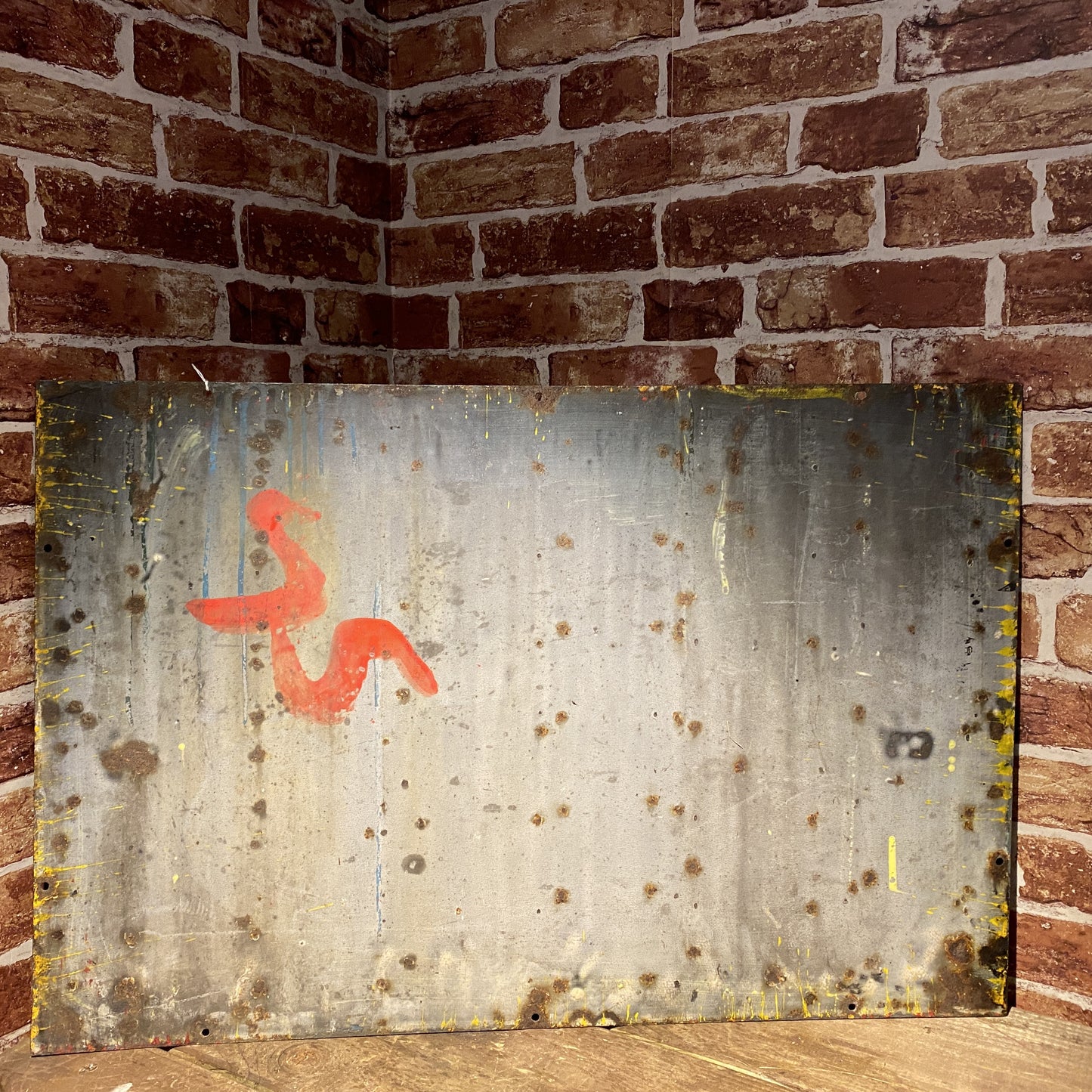 DUNLOP STOCK ENAMEL SIGN #6098 image 1