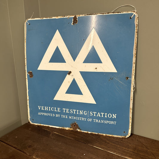 MOT SIGN #08081 image 0