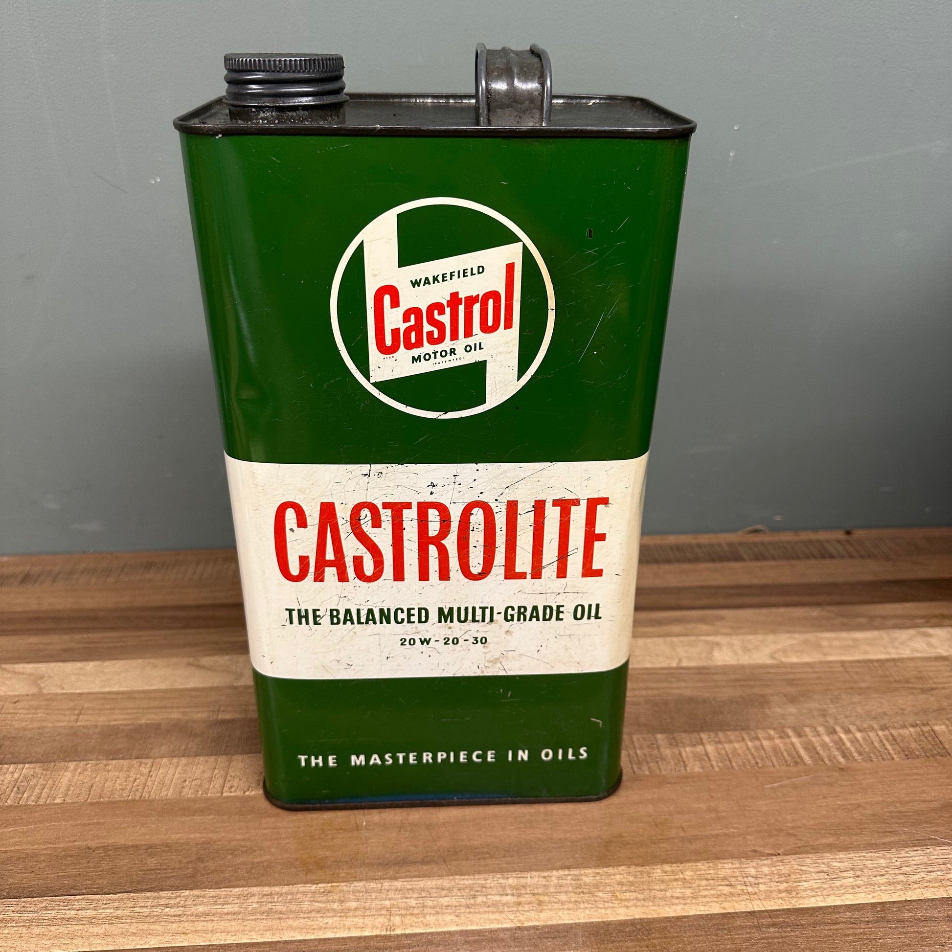 CASTROLITE OIL CAN   #08468 image 2