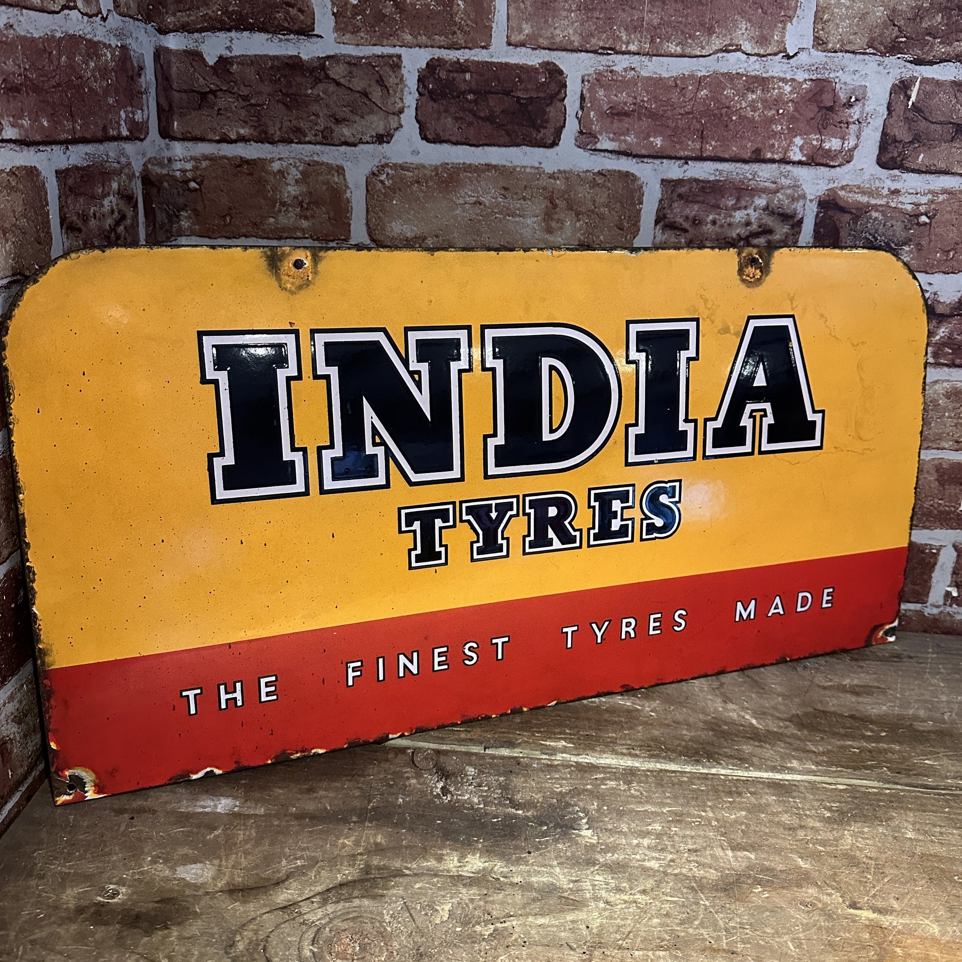 INDIA TYRES SIGN #07799 image 1
