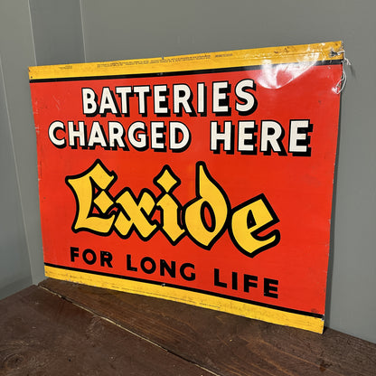 EXIDE SIGN #08172 image 1