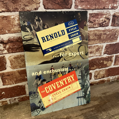 RENOLD/COVENTRY CYCLE CHAIN SIGN #7493 image 0