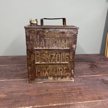 NATIONAL BENZOIL PETROL CAN  #08712 image 0