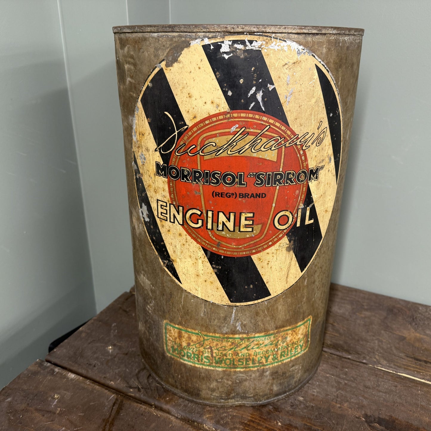DUCKHAMS MORRISOL OIL DRUM  - #08793 image 0