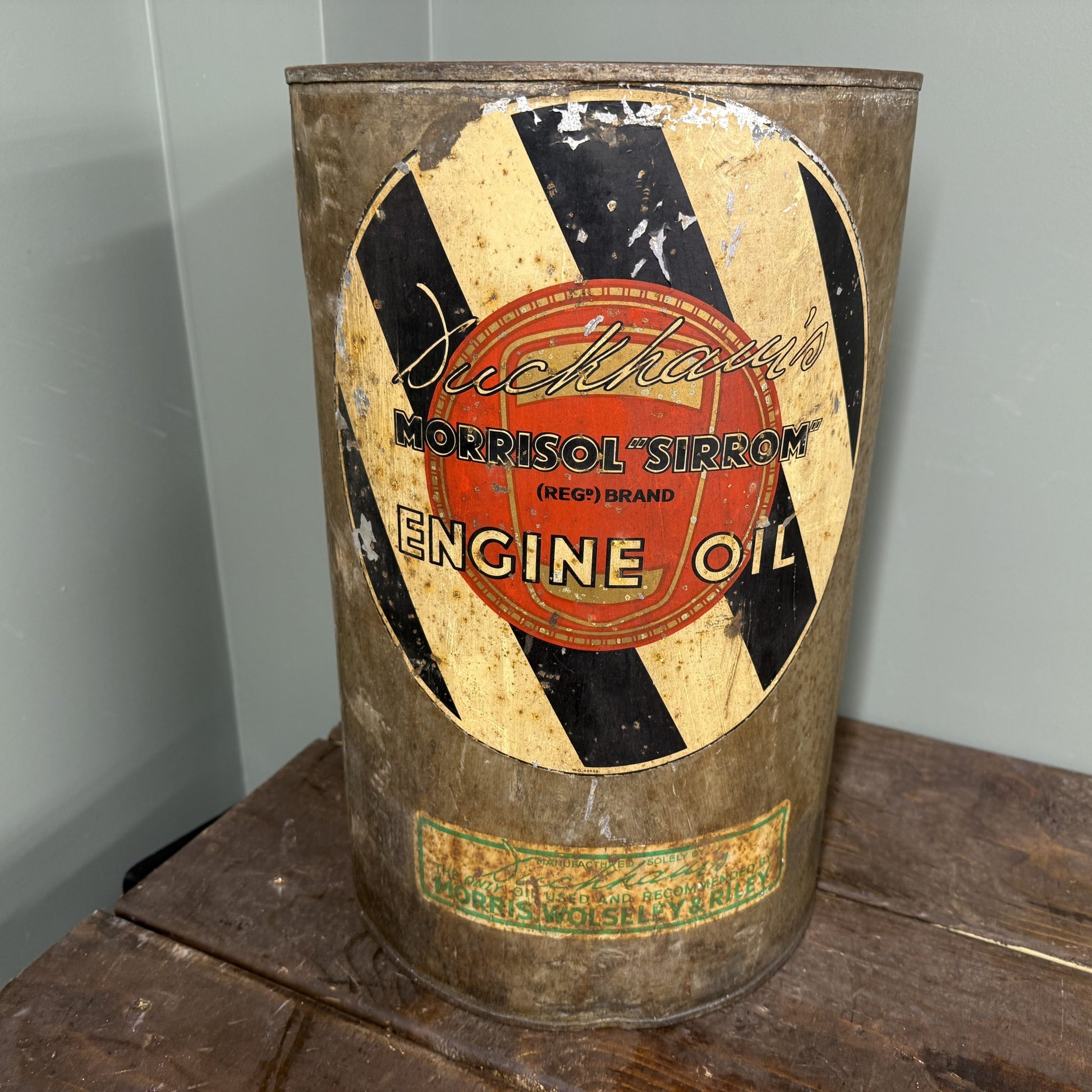 DUCKHAMS MORRISOL OIL DRUM  - #08793 image 0