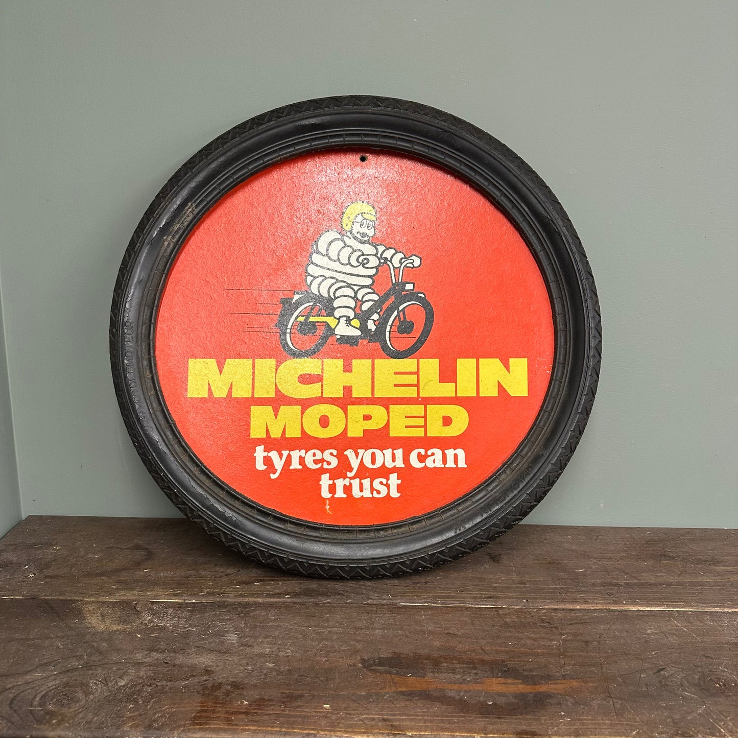 MICHELIN TYRE HARDBOARD SIGN #08676 image 0
