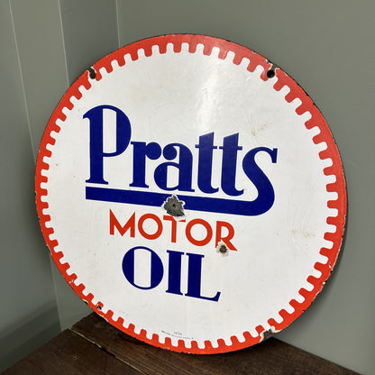 PRATTS SIGN #08167 image 0