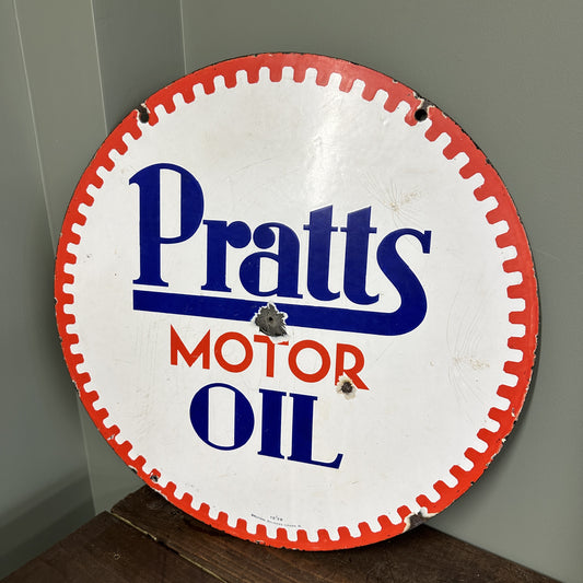 PRATTS SIGN #08167 image 0