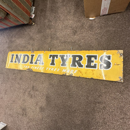 INDIA TYRES SIGN #08224 image 2