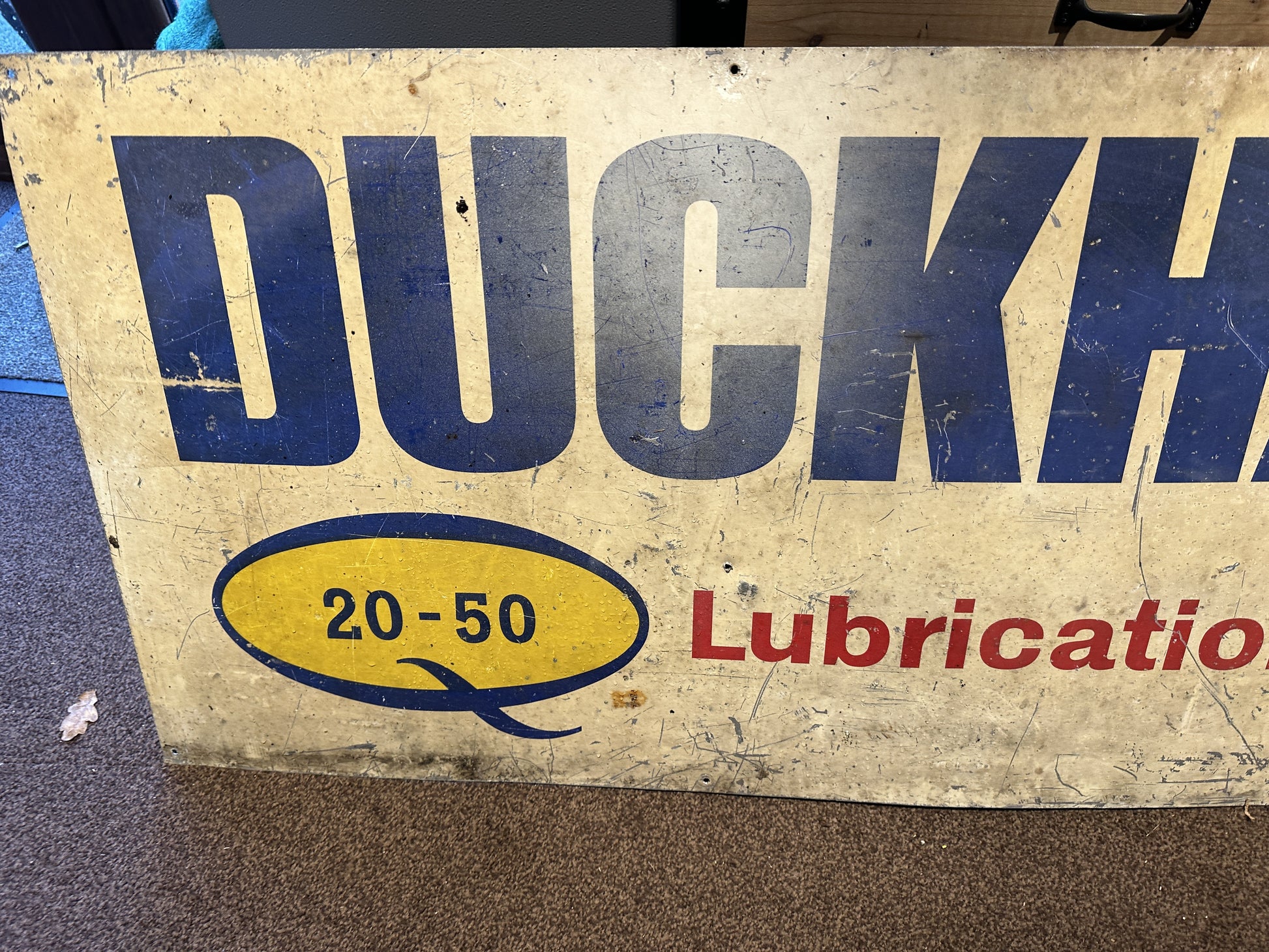 DUCKHAMS SIGN #7573 image 1