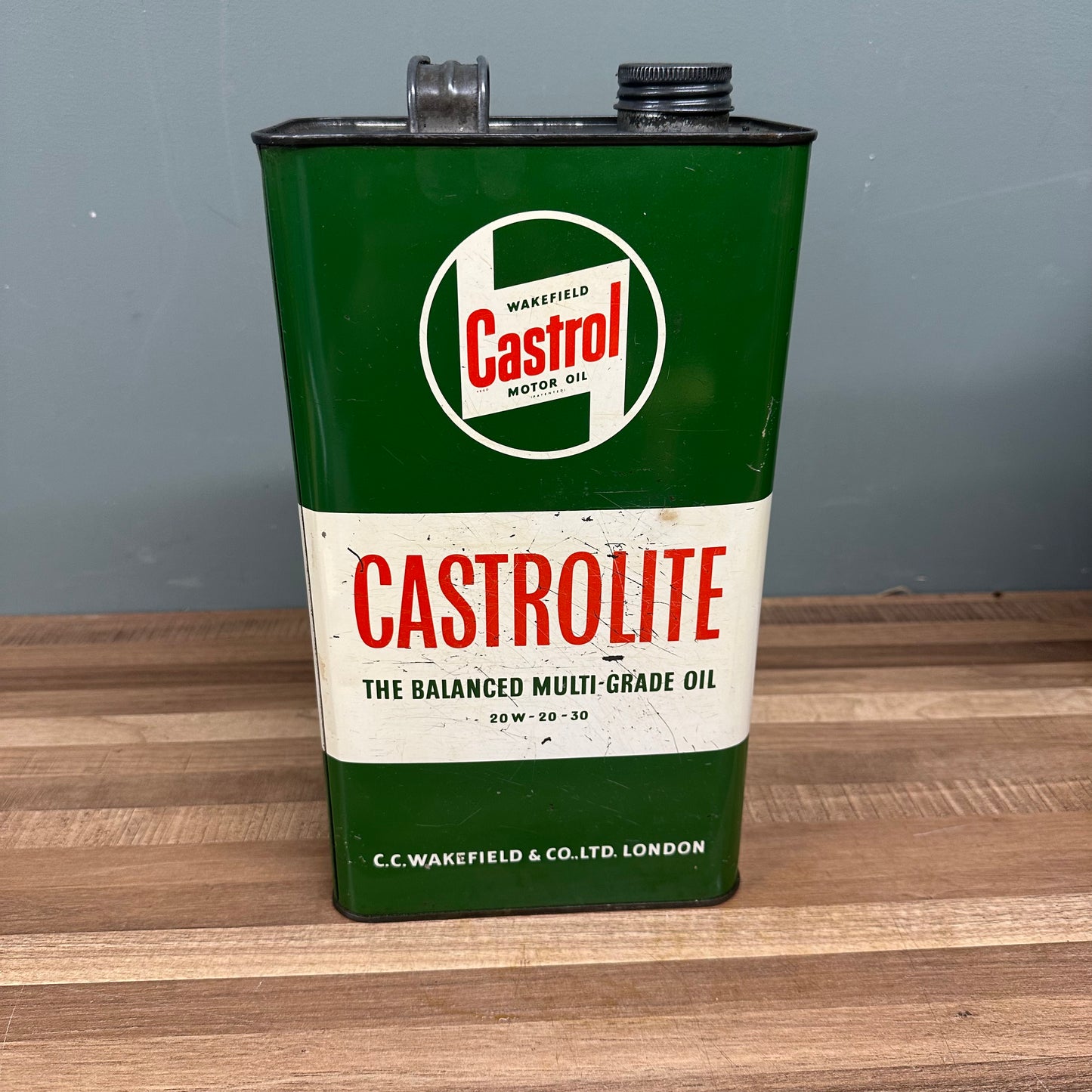 CASTROLITE OIL CAN   #08468 image 0