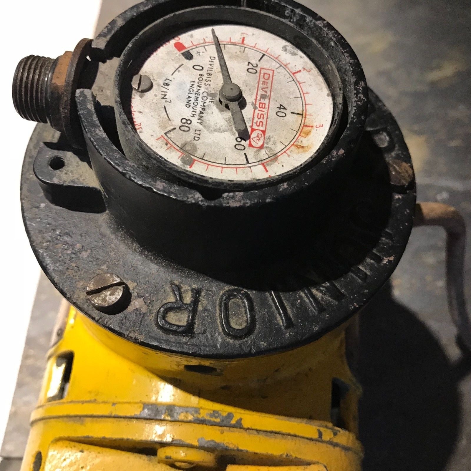 VINTAGE AIR COMPRESSOR - DUNLOP JUNIOR - #3009 image 5