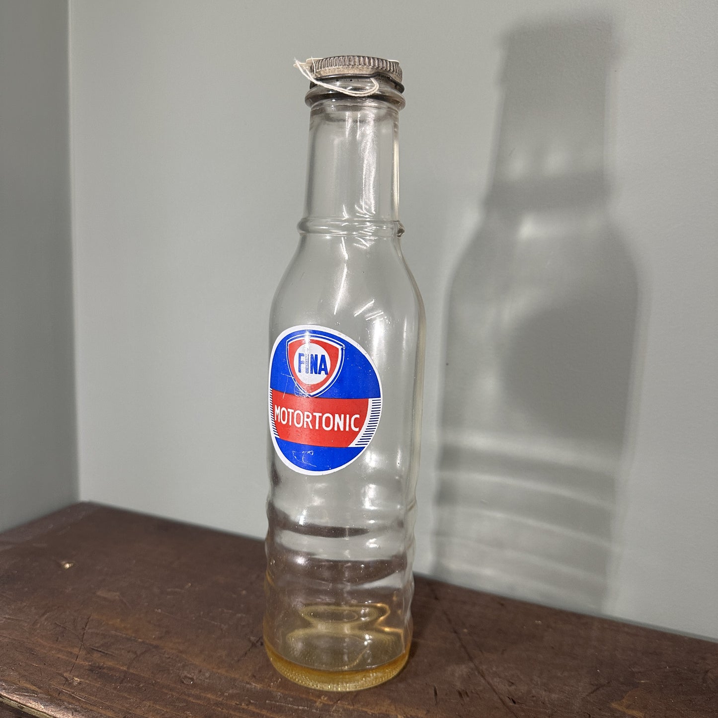 FINA MOTOR OIL BOTTLE #08094 image 0