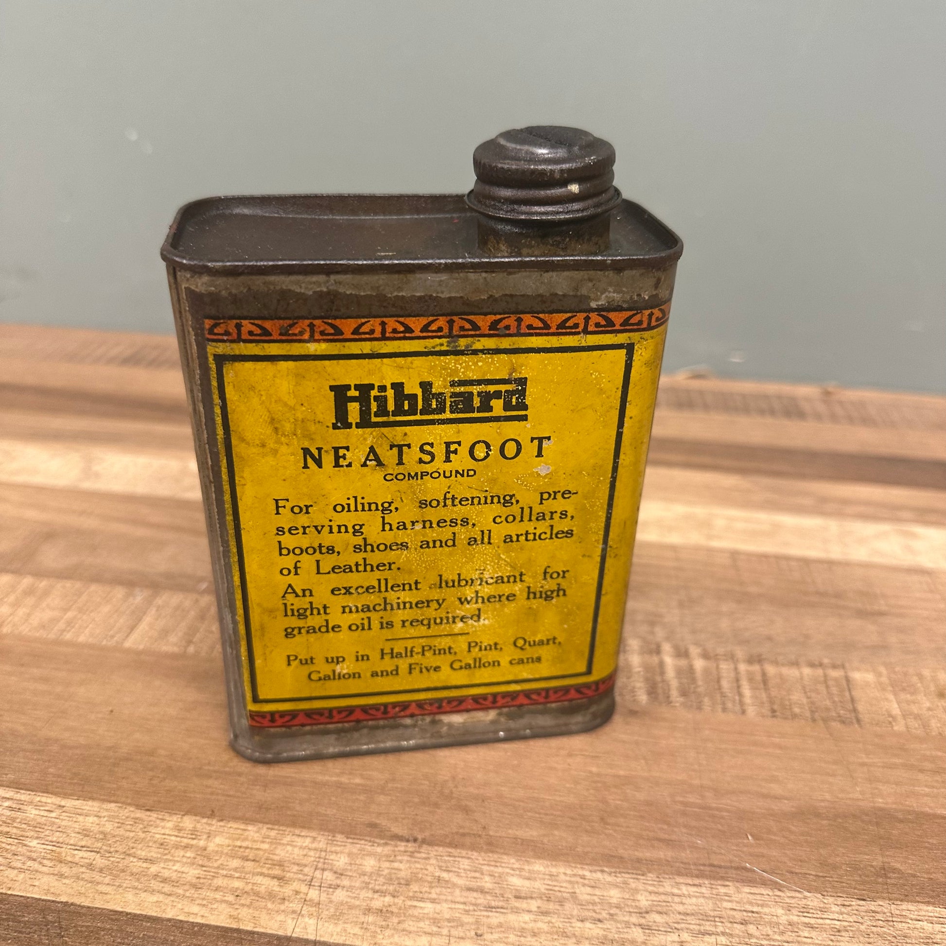 HIBBARD OIL CAN #08500 image 2