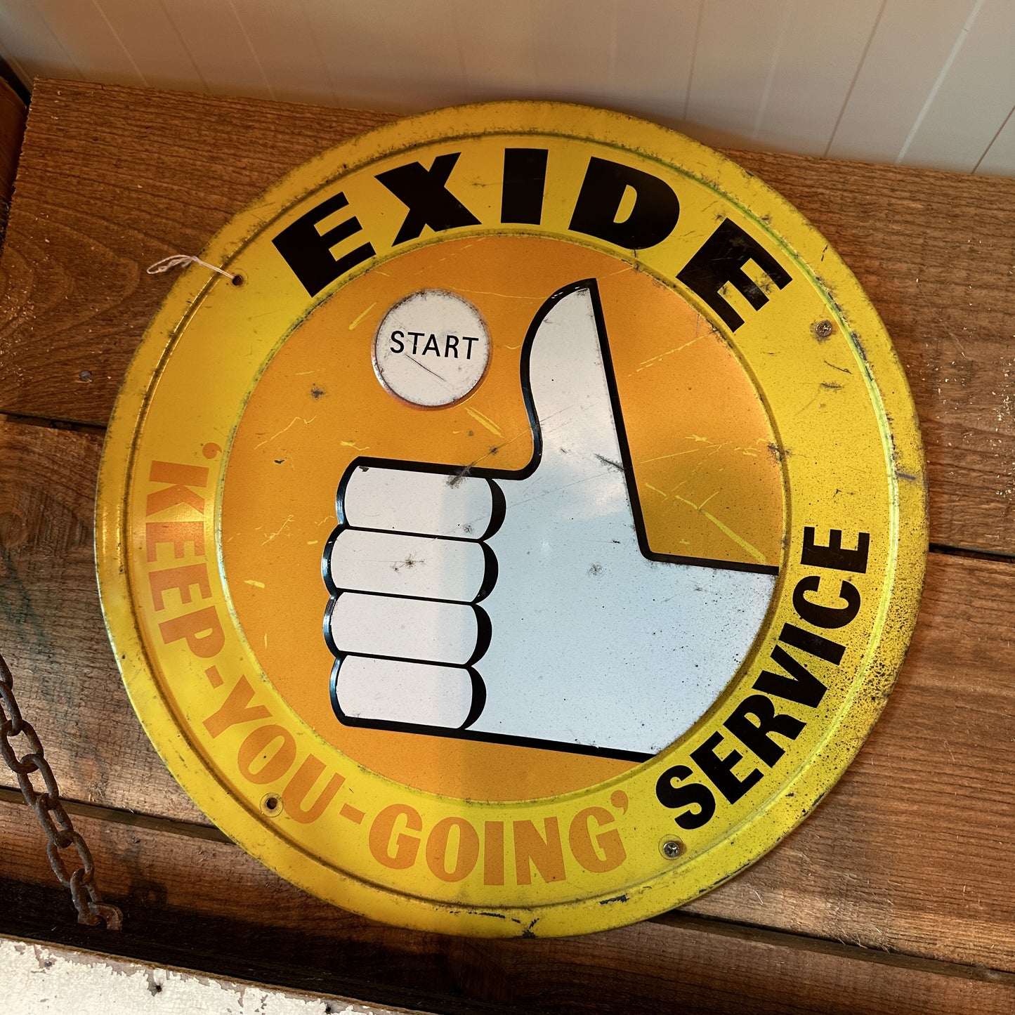 EXIDE SIGN #08041 image 0
