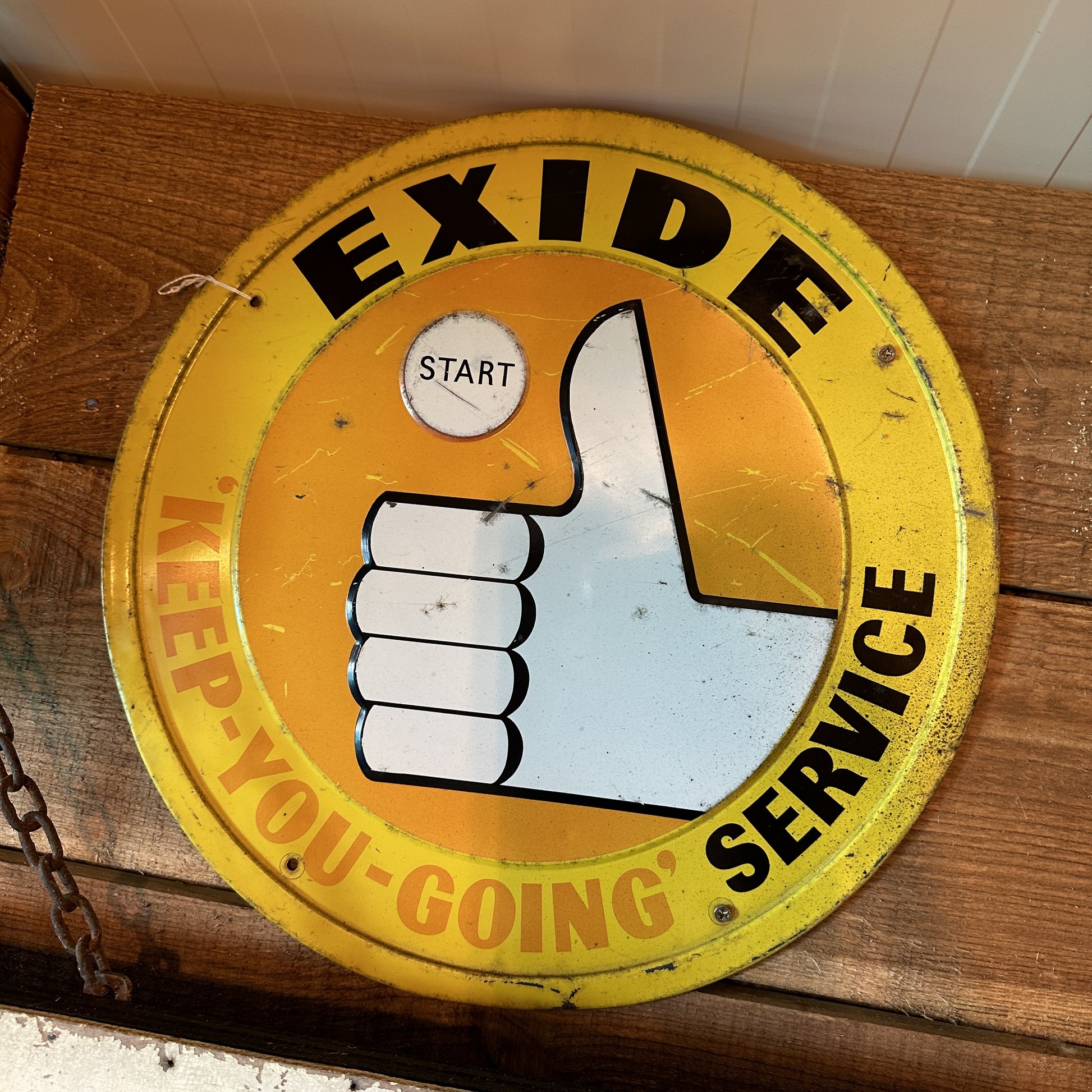 EXIDE SIGN #08041 image 0