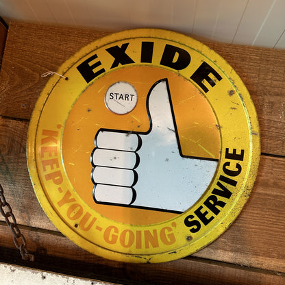 EXIDE SIGN #08041 image 0