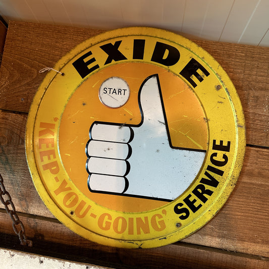 EXIDE SIGN #08041 image 0