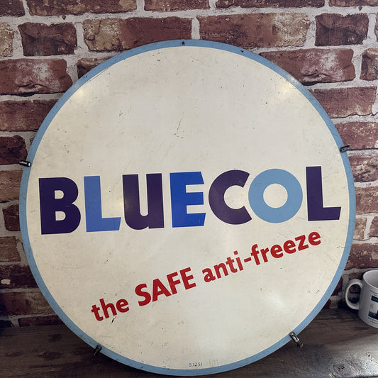 BLUECOL ENAMEL SIGN - #6329 image 0