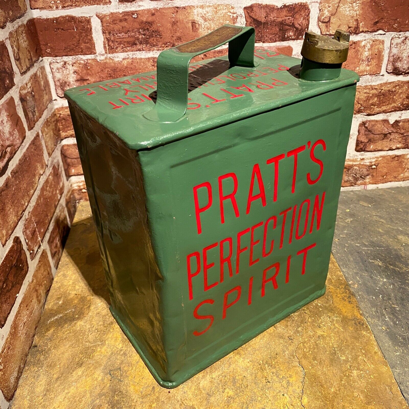 PRATTS PERFECTION 2 GALLON PETROL CAN #4195 image 1