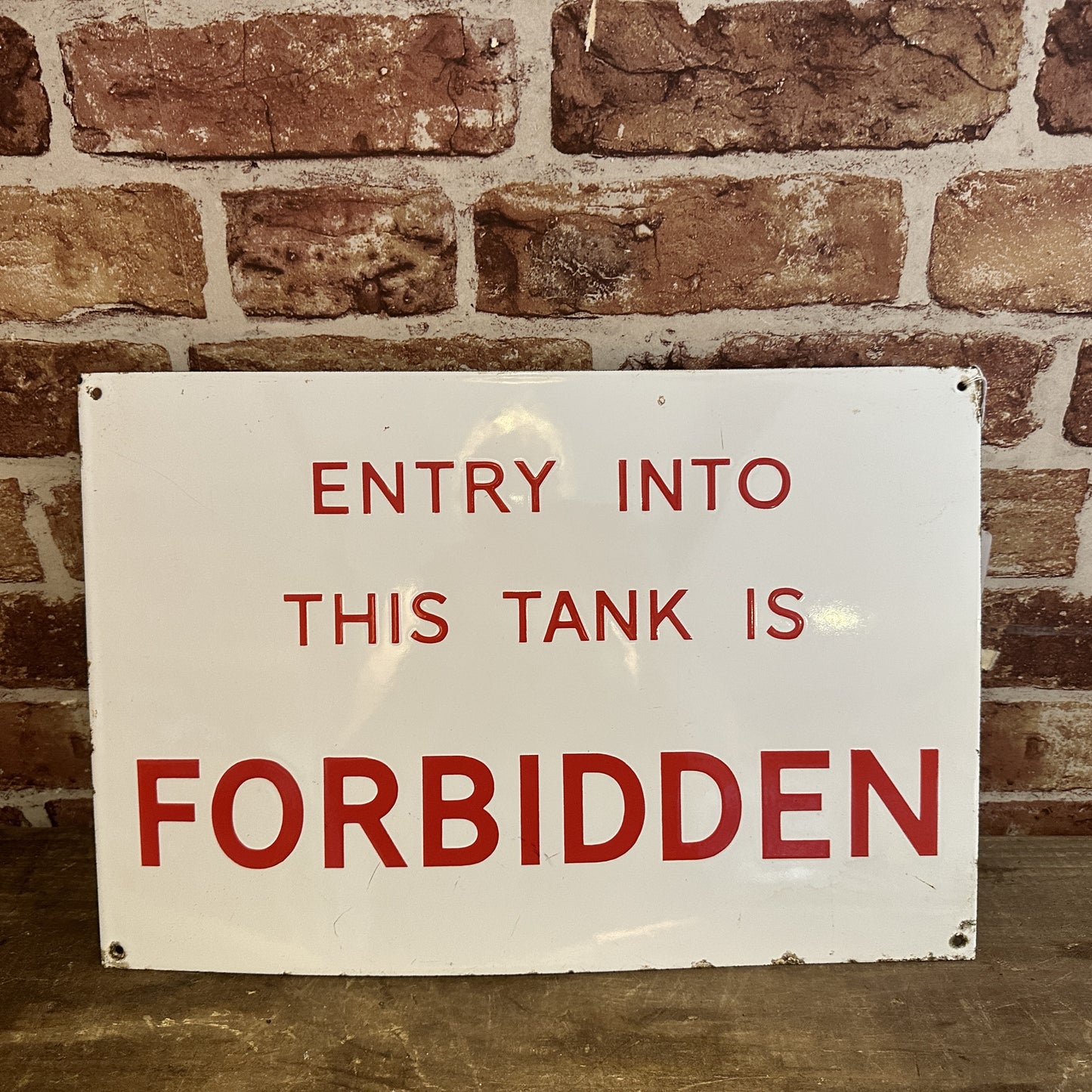 FORBIDDEN ENTRY SIGN #6374 image 0